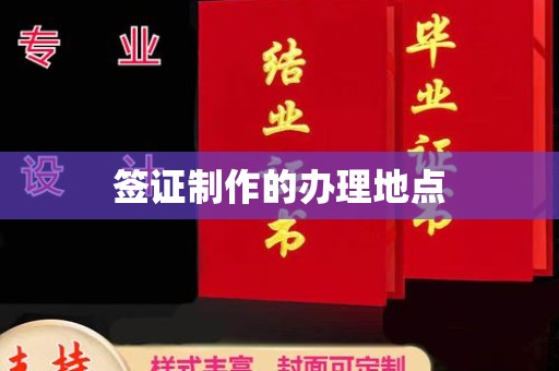 阳东签证制作的办理地点