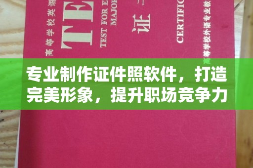阳东专业制作证件照软件，打造完美形象，提升职场竞争力