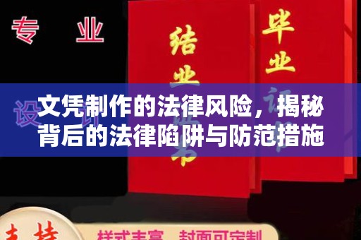 阳东文凭制作的法律风险，揭秘背后的法律陷阱与防范措施